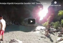 Antalya Köprülü Kanyon’da Gezelim içerikli 360° Derece VR Sanal Gerçeklik Çekimleri