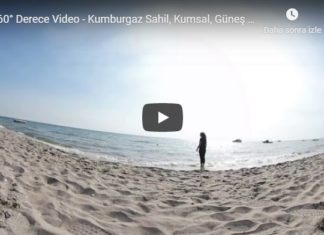 Kumburgaz Sahil, Kumsal, Güneş içerikli 360° Derece VR Sanal Gerçeklik Çekimleri