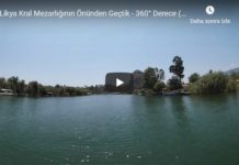 Likya Kral Mezarlığının Önünden Geçtik konulu 360° Derece VR Sanal Gerçeklik Çekimleri