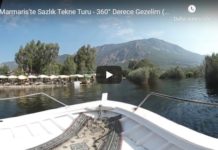 Marmaris’te Sazlık Tekne Turu içerikli 360° Derece VR Sanal Gerçeklik Çekimleri