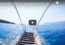 Tekne ile Ege Akdeniz Koyları 360° Derece VR Sanal Gerçeklik Çekimleri