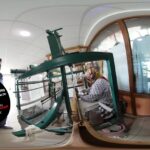 Rize de Keşan, Yöresel Başörtüsü Dikimi Yapan Ablanın Sanatı #Sanal #Gerçeklik – 360° Derece Video